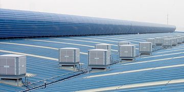 星科冷风机环保空调钢结构厂房通风降温解决方案