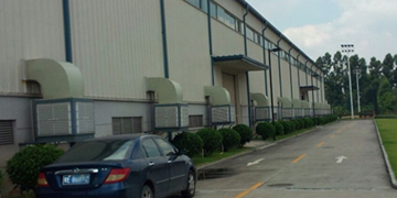 佛山市松川机械设备有限公司生产车间-环保空调工程